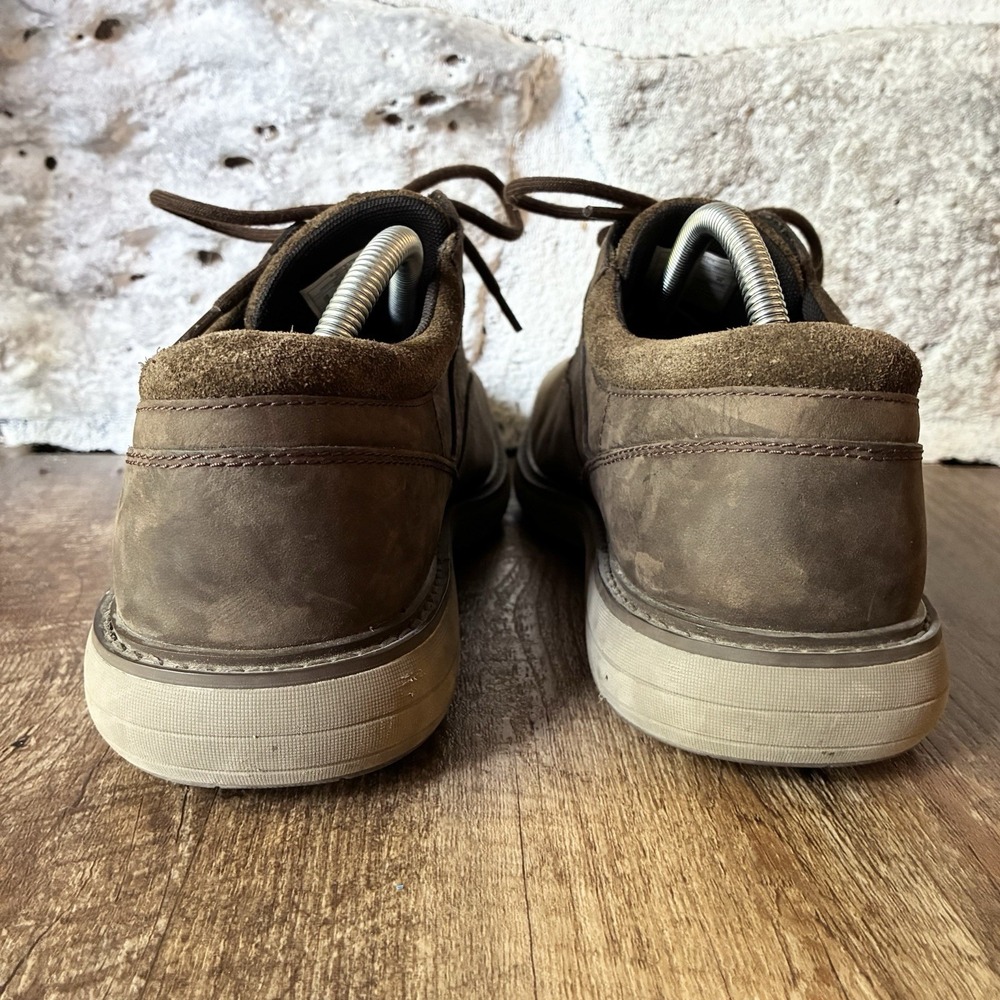 Merrell World Vue Lace Up Comfort Oxford Brown Leather Casual Shoes Mens 10 - Picture 6 of 9